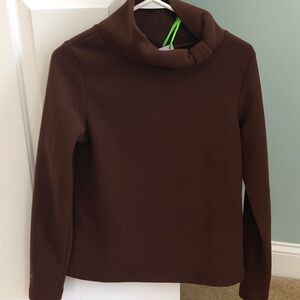 Dudley Stephens Chocolate Cowl Neck Sweater